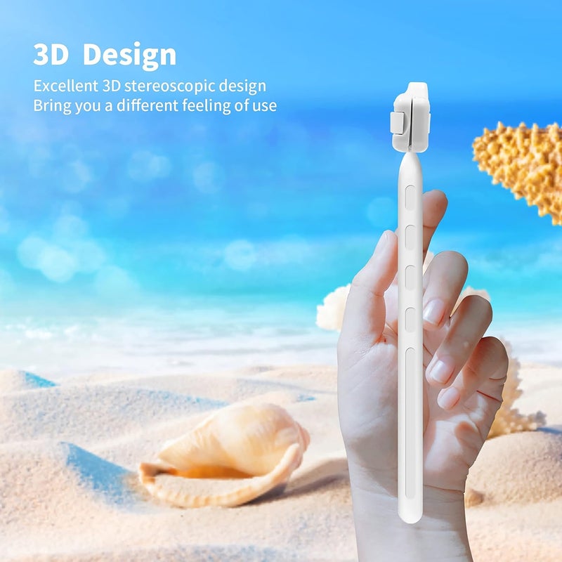 Wellhouse Waterproof Phone Pouch, Waterproof Phone Case for iPhone 16 15 14 13 12 Pro Max XS Samsung, IPX8 3D Cellphone Dry Bag Beach Essentials (1 Pack - White7.0, 7 inch) - Image 3